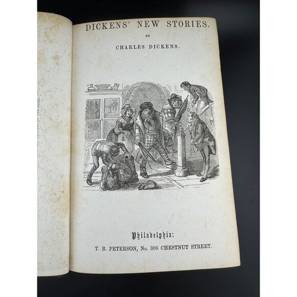 Charles Dickens "Dickens New Stories Complete" The Peterson's Duodecimo Edition - Picture 7 of 10